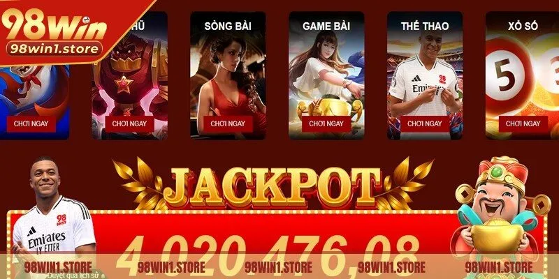 Hoàn tất đăng nhập 98win truy cập trang cá nhân khám phá kho game