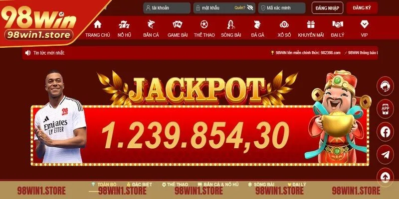 Tuân thủ một số điều kiện nhận khuyến mãi 98win