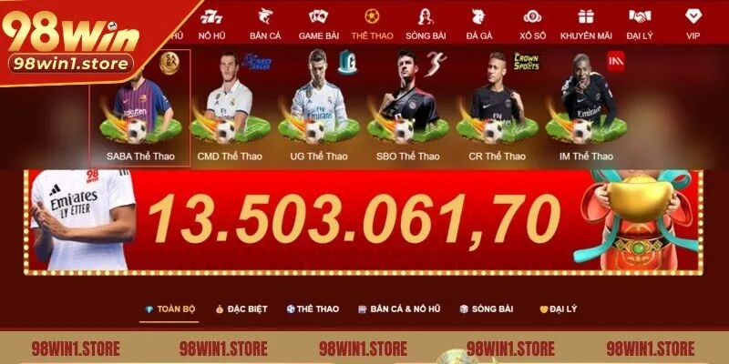 Saba Sports 98Win luôn đảm bảo sự an toàn tuyệt đối